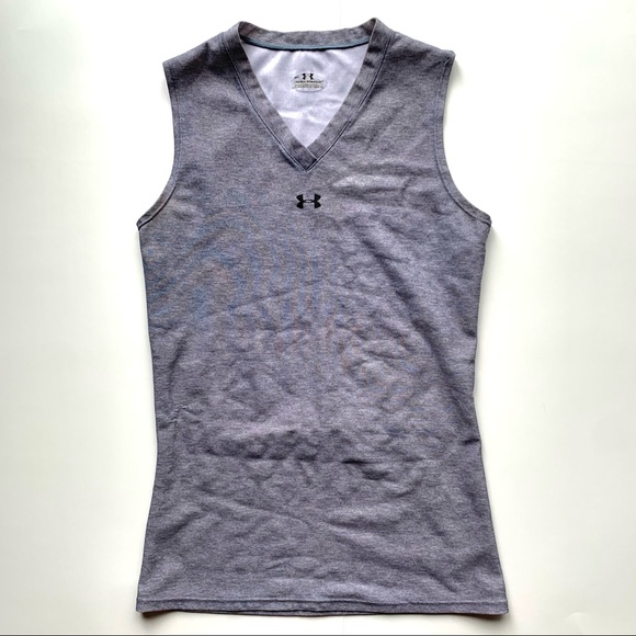 Under Armour | V-Neck Muscle Tank Top | ADULT SMALL - Picture 1 of 9